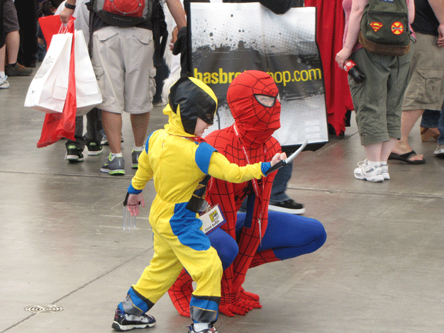 Spidey and Wolverine Jr
