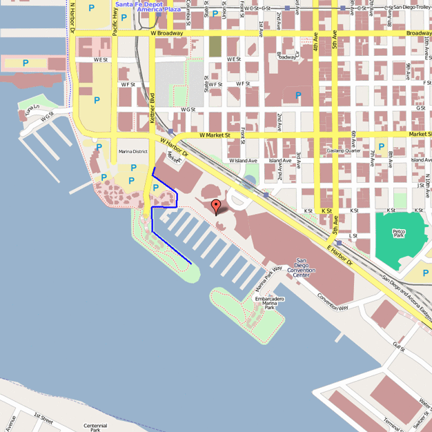 hyatt marina map