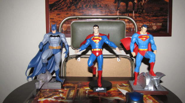 Superman Batman figures