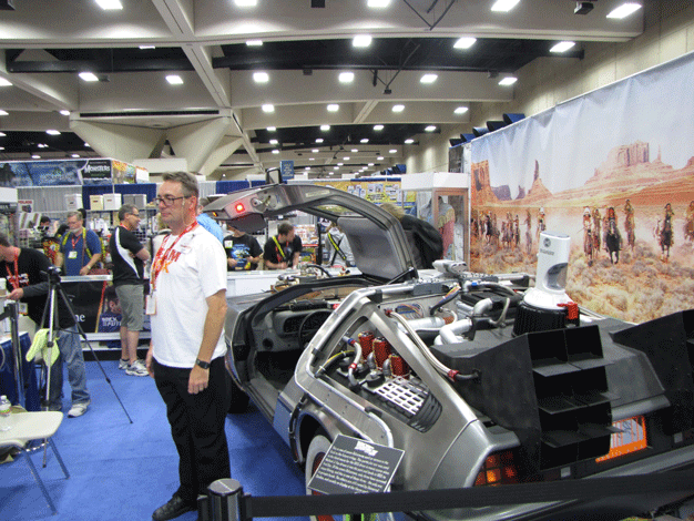 BTTF3 DeLorean 2